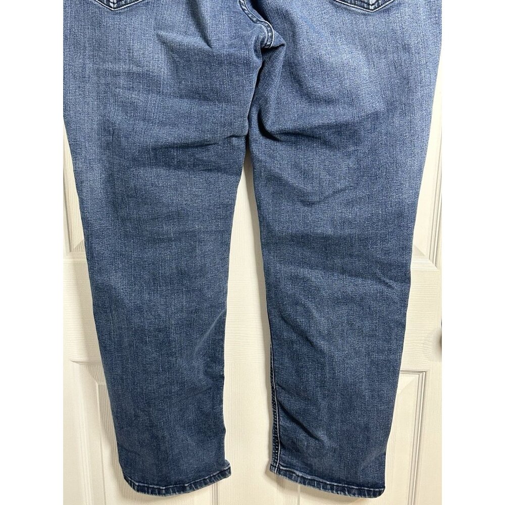 Levi's 515 Women's Bootcut Denim Jeans 40/32 Medium Wash Mid Rise Stretchy Blue - Picture 6 of 13